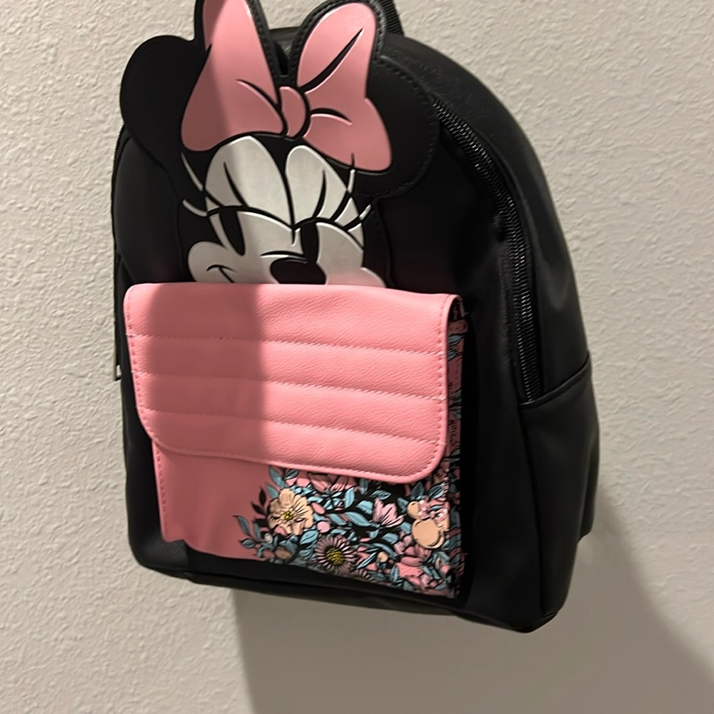 Minnie Mouse leather backpack